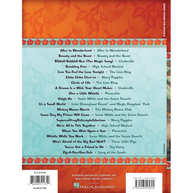 Disney Songs for Ukulele
