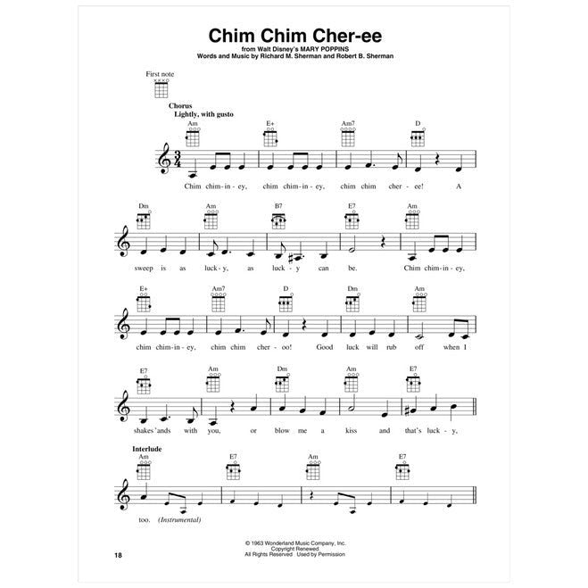 Disney Songs for Ukulele