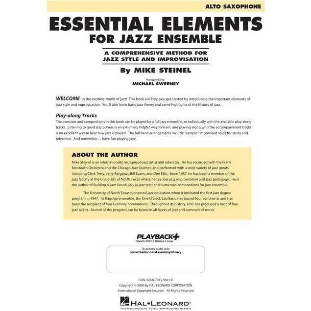 Essential Elements for Jazz Ensemble