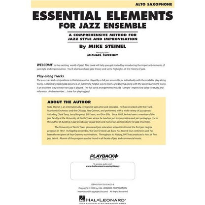 Essential Elements for Jazz Ensemble