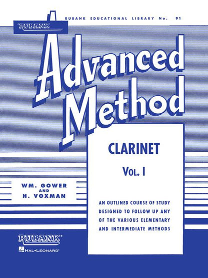 Rubank Advanced Method - Clarinet Vol