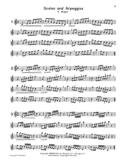 Rubank Advanced Method - Clarinet Vol