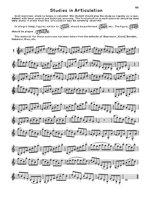 Rubank Advanced Method - Clarinet Vol