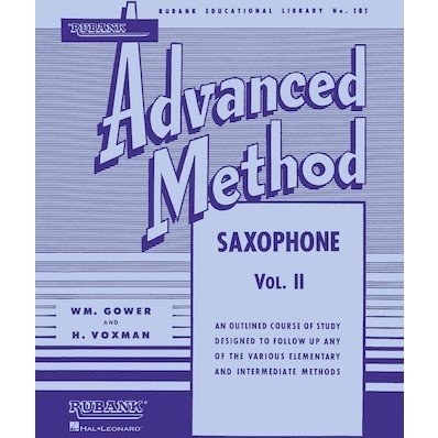 Rubank Advanced Method - Saxophone Vol II