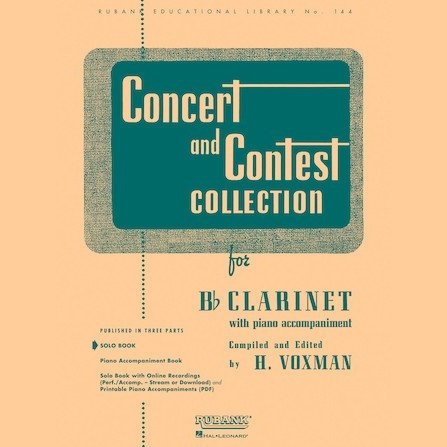 Concert and Contest Collection for Bb Clarinet