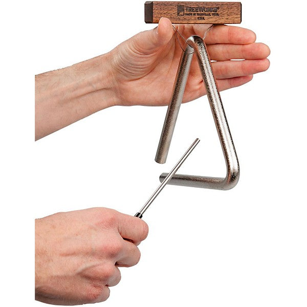 6" Studio Grade Triangle w/Stainless Steel Beater