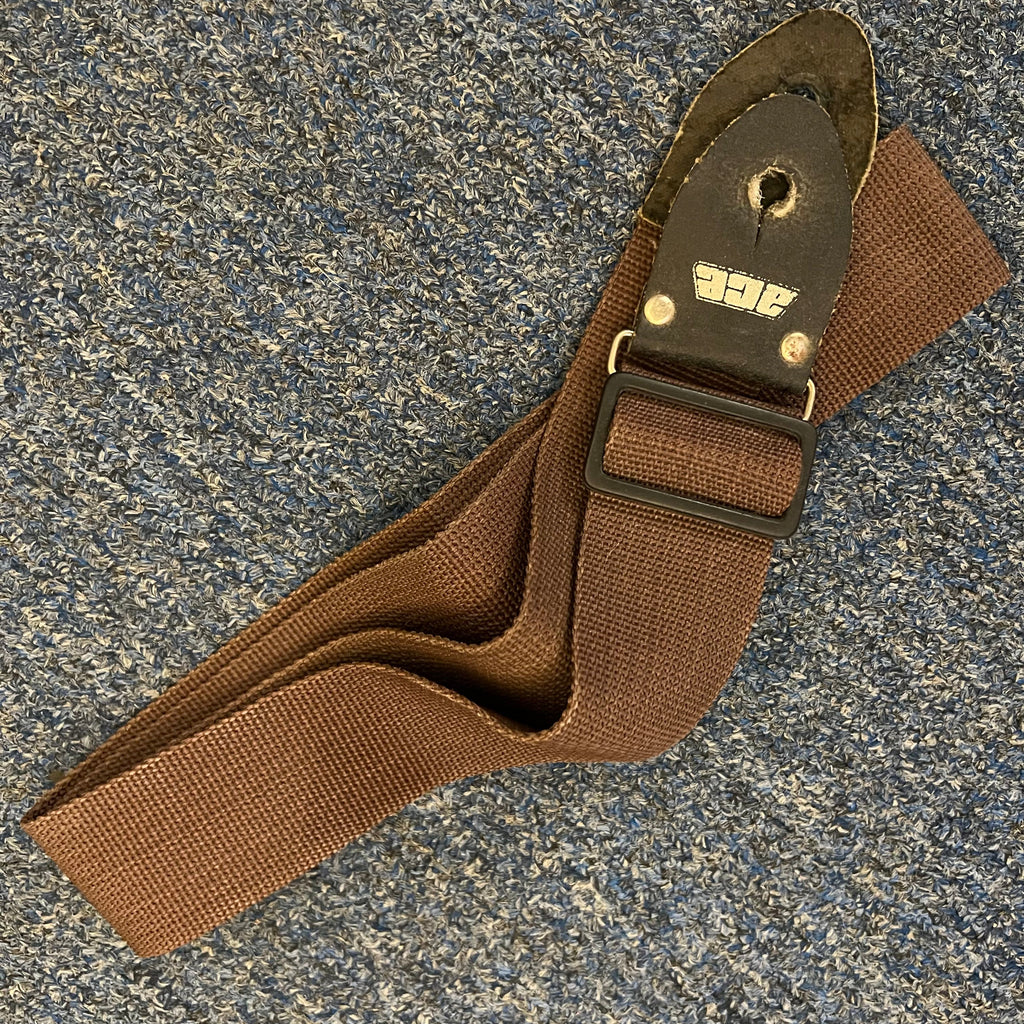 Ace Guitar Strap Brown