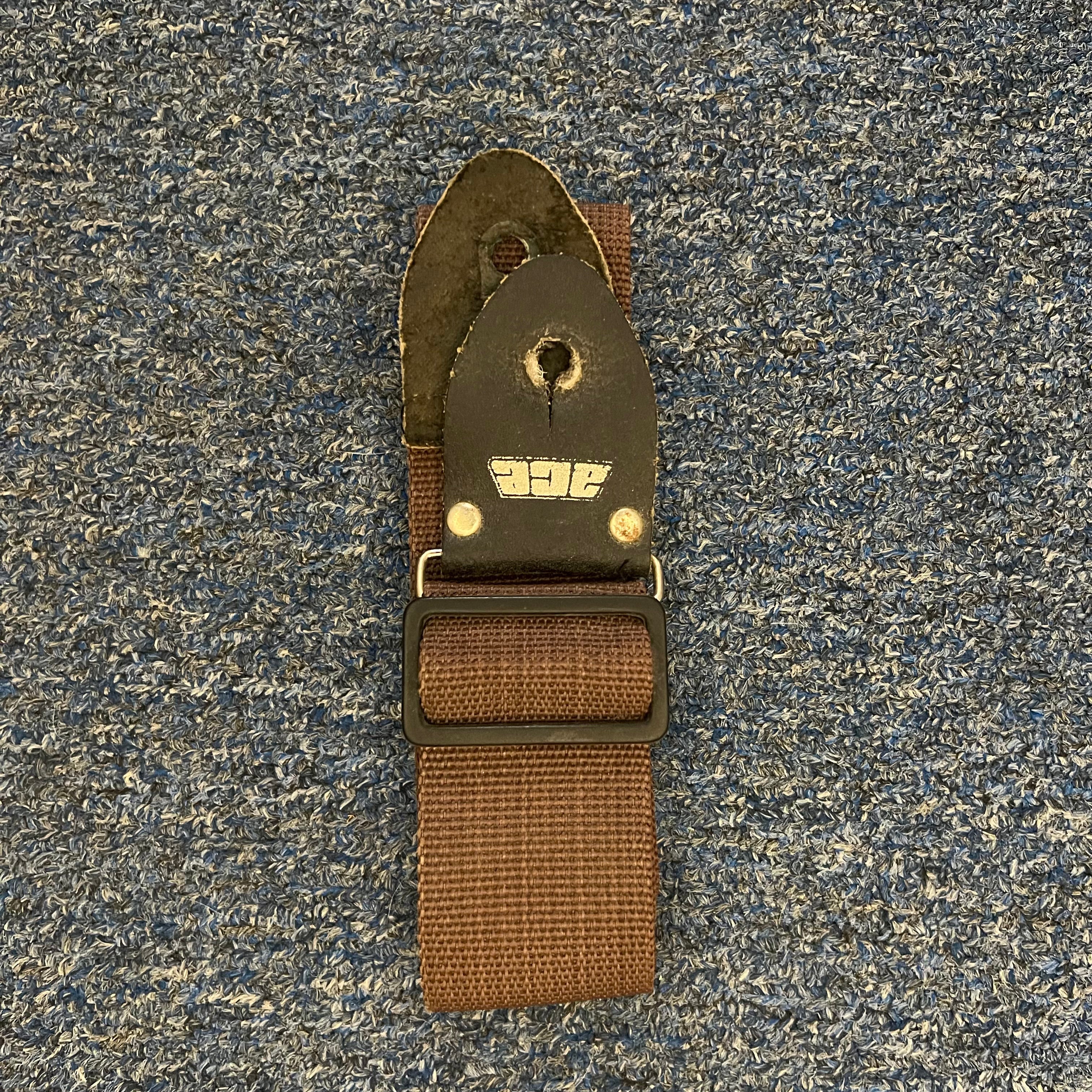Ace Guitar Strap Brown