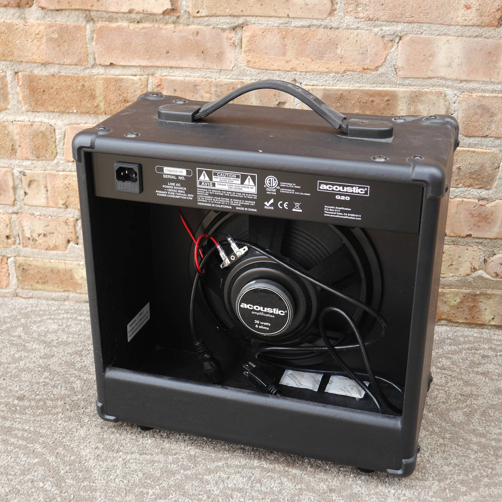 Acoustic G20 20 Watt Guitar Combo Amp Black