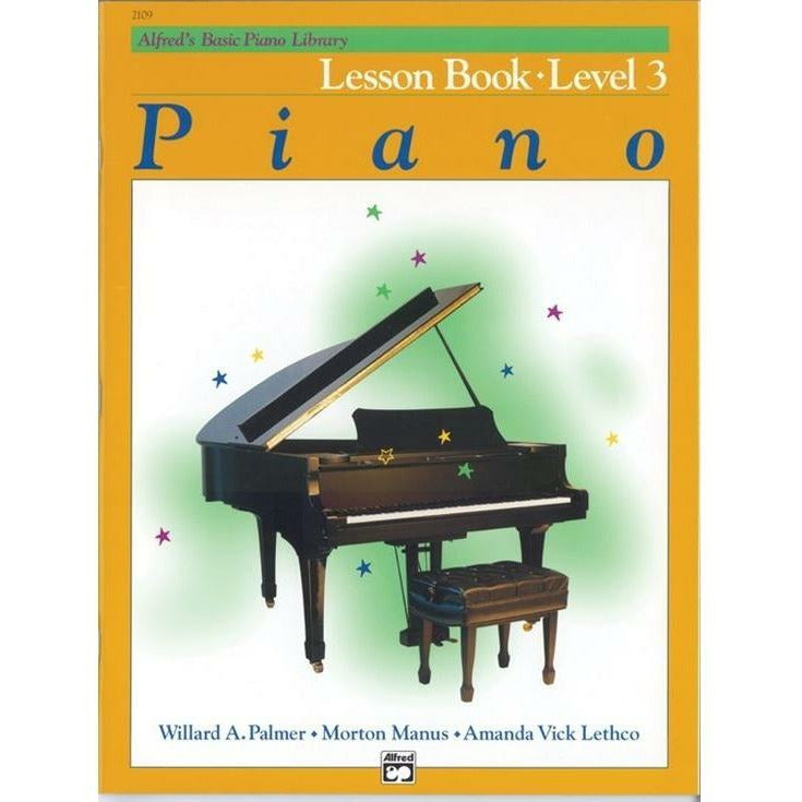 Alfred's Basic Piano Library Lesson Book Level 3