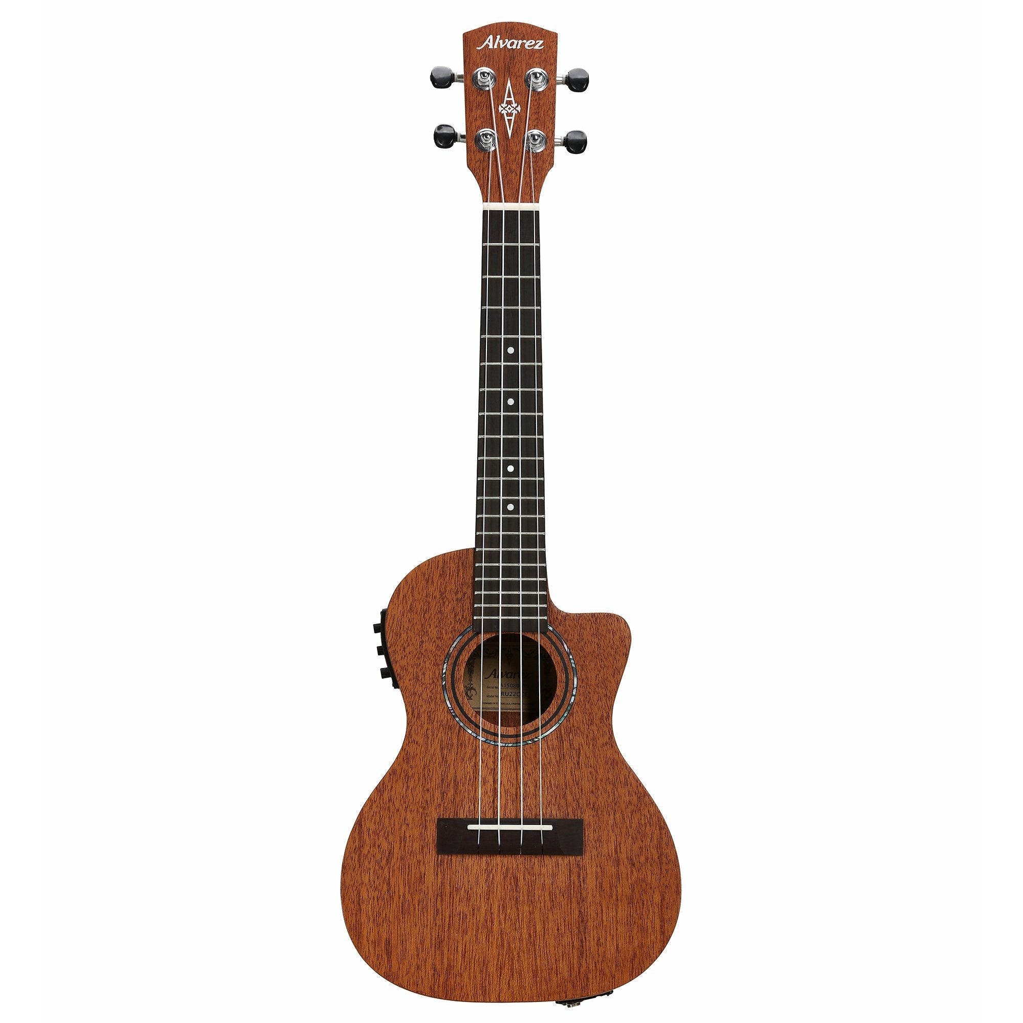 Alvarez Regent Concert Ukulele Acoustic Electric w/EQ & Tuner