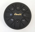 Amahi 6” Steel Tongue Drum Black