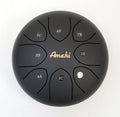 Amahi 8” Steel Tongue Drum Black