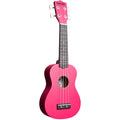 Amahi Panda Soprano Ukulele Hot Vibrant Pink