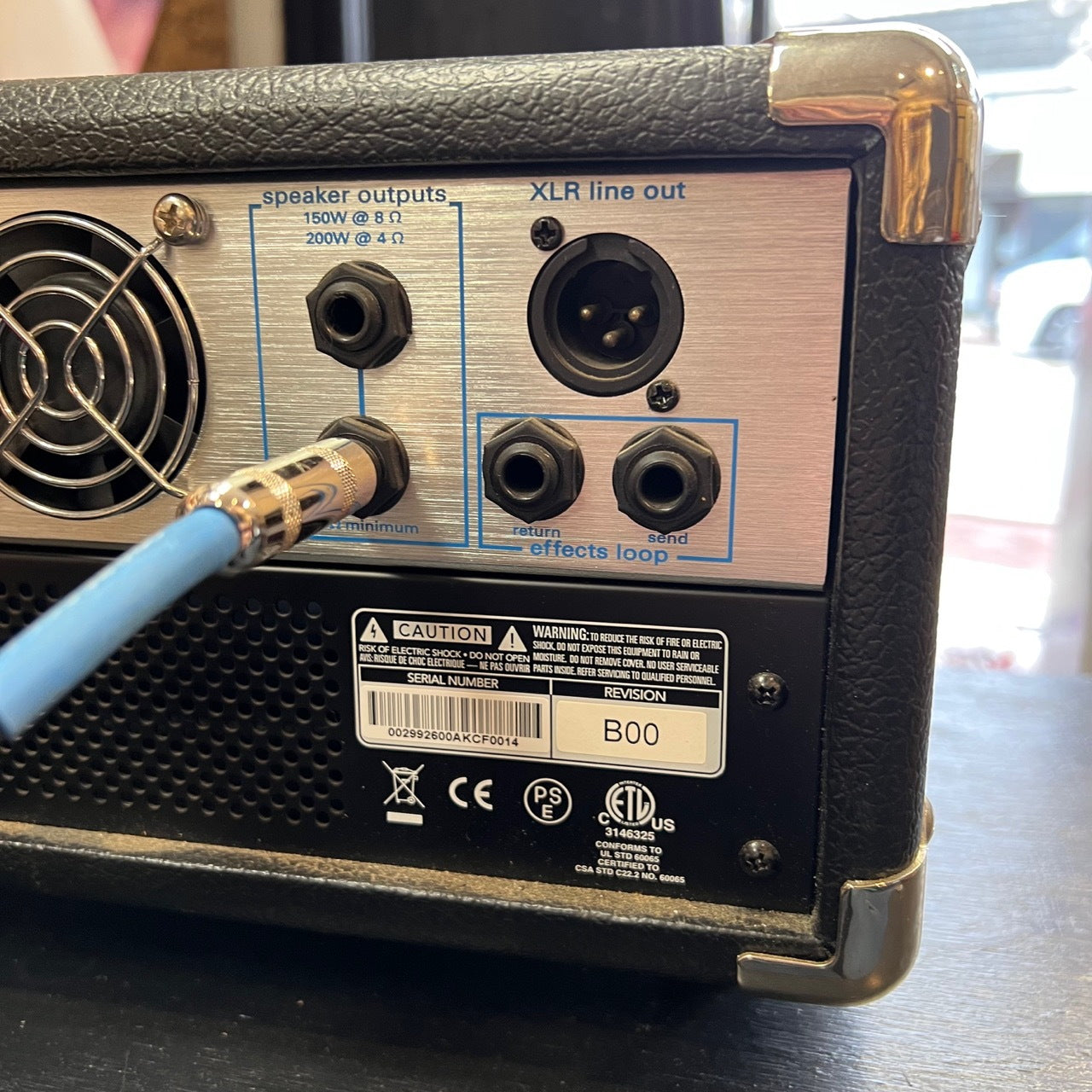 Ampeg Micro VR Bass Amp with 15" Custom Cabinet (used)