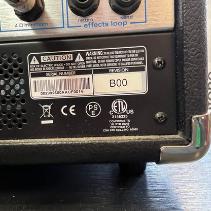 Ampeg Micro VR Bass Amp with 15" Custom Cabinet (used)