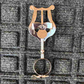 Amplate Clarinet Lyre Nickle