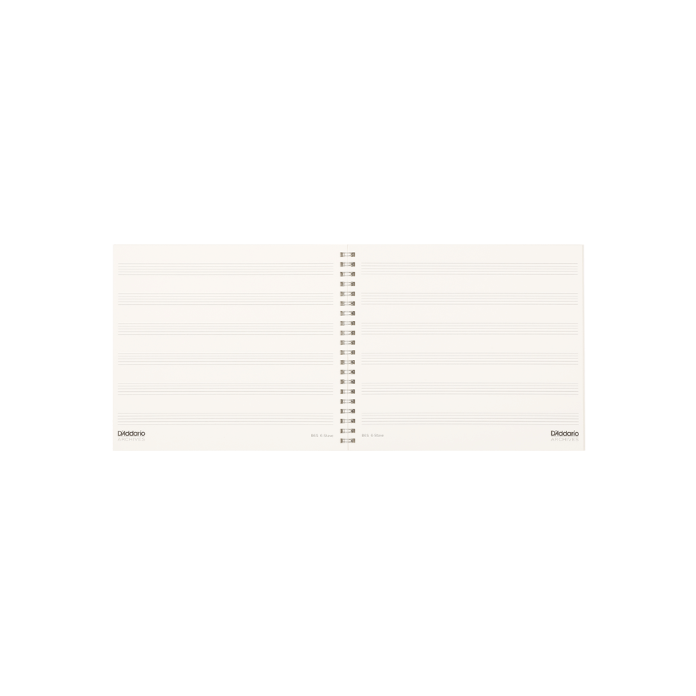 Archives 64 Page Stave Student Notebook