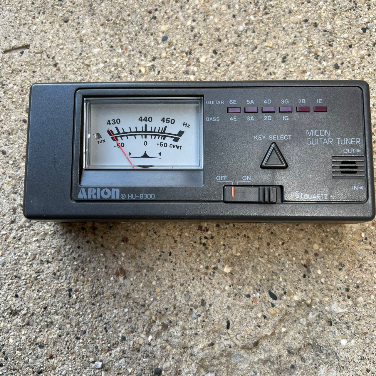 Arion Micon Guitar Tuner HU-8300 Vintage