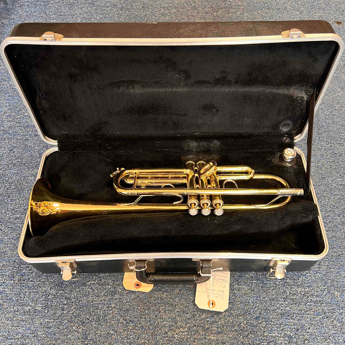 Bach TR300 Trumpet 1990 brass lacquer finish (used)