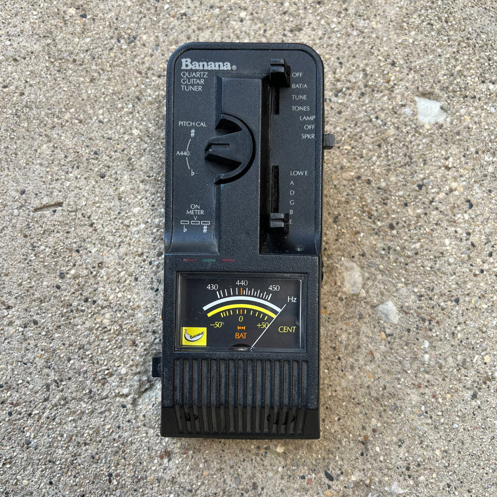 Banana Quartz Guitar Tuner Vintage