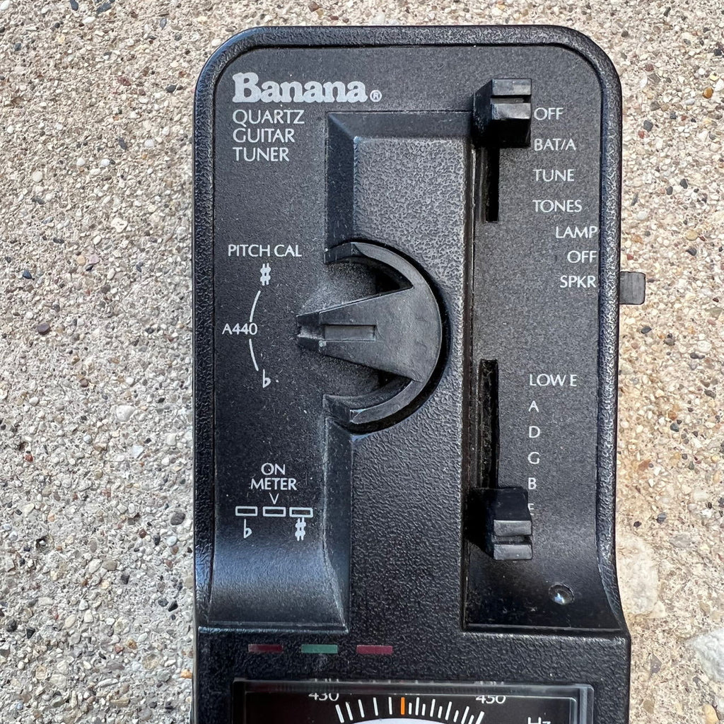 Banana Quartz Guitar Tuner Vintage