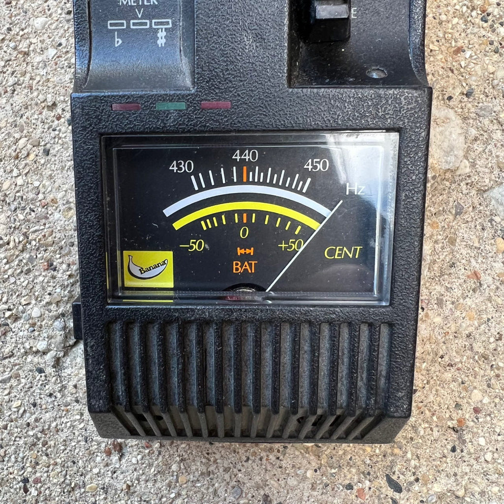 Banana Quartz Guitar Tuner Vintage