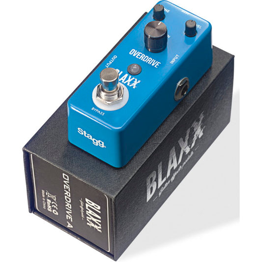 Blaxx Overdrive pedal for electric guitar