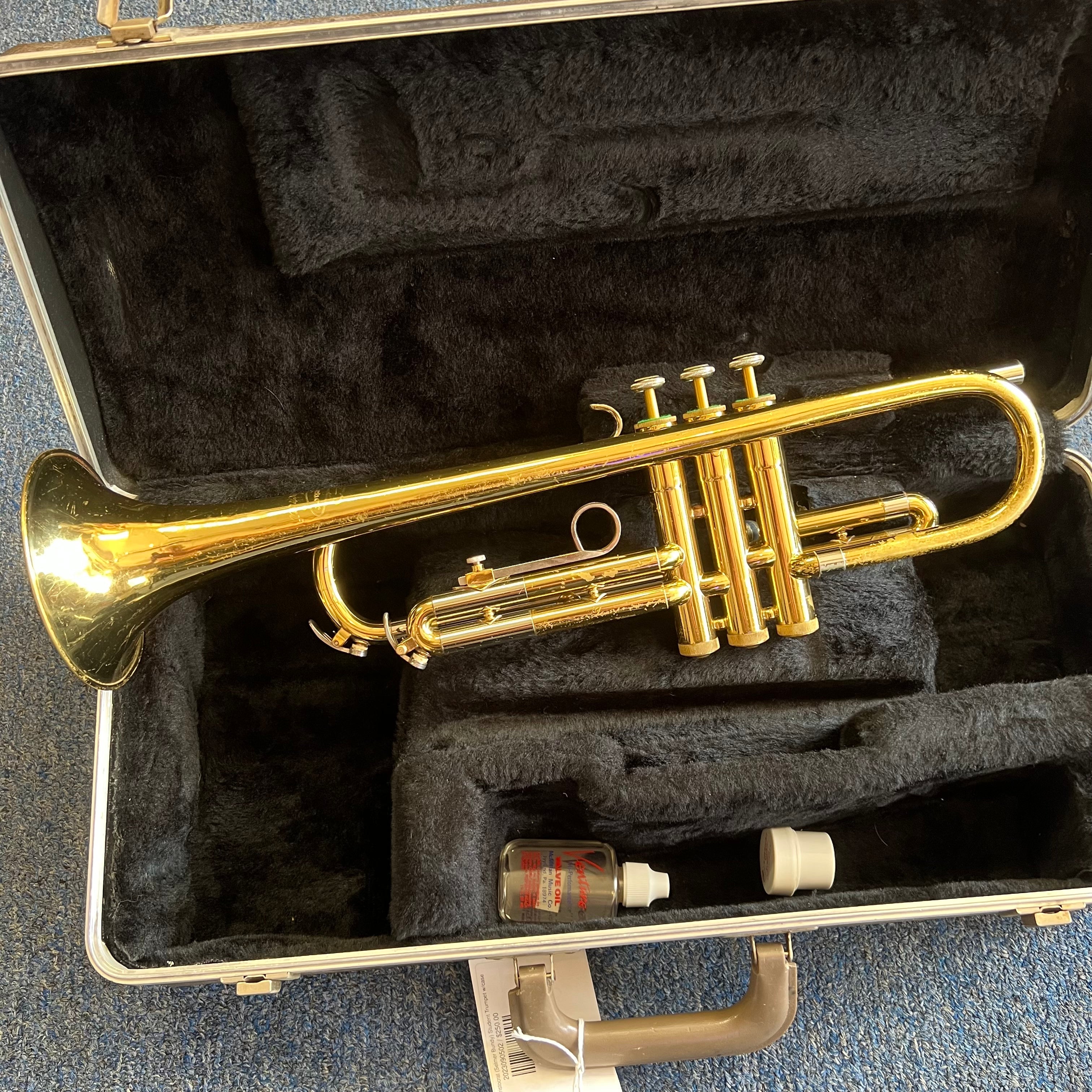 Buescher Aristocrat (Selmer Bundy) Student Trumpet w/case