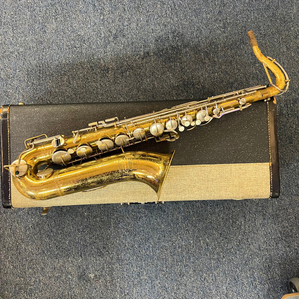 Buescher Aristocrat Tenor Saxophone 1960s Very Good