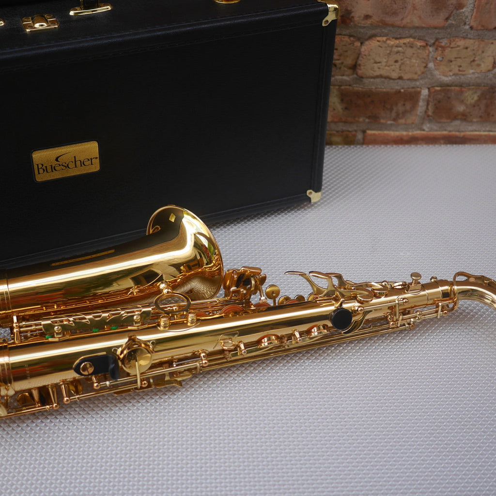Buescher BU-4 Student Alto Saxophone New Old Stock 2000s Mint