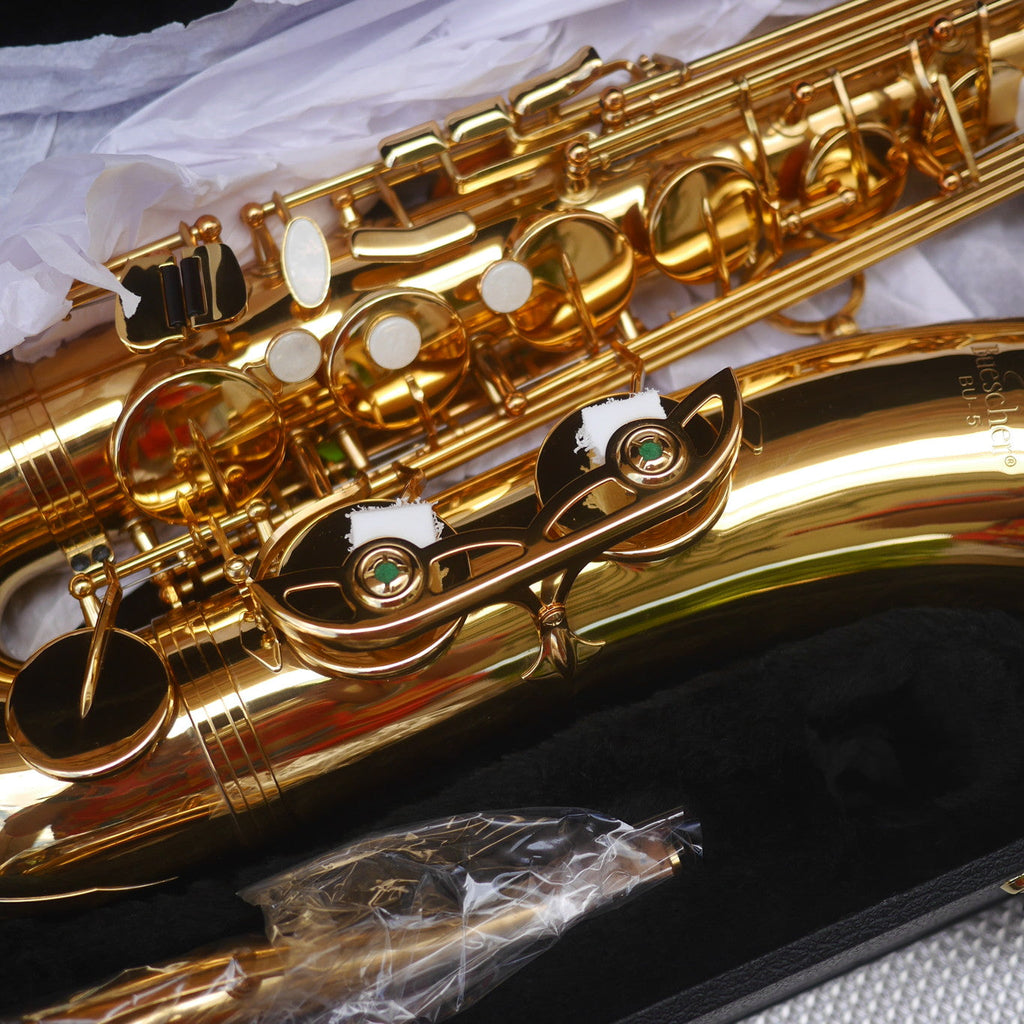 Buescher BU-5 Student Tenor Saxophone New Old Stock 2000s Mint
