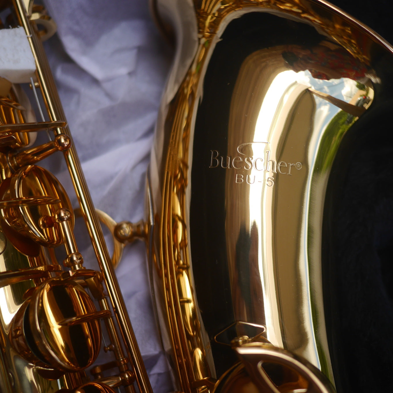 Buescher BU-5 Student Tenor Saxophone New Old Stock 2000s Mint