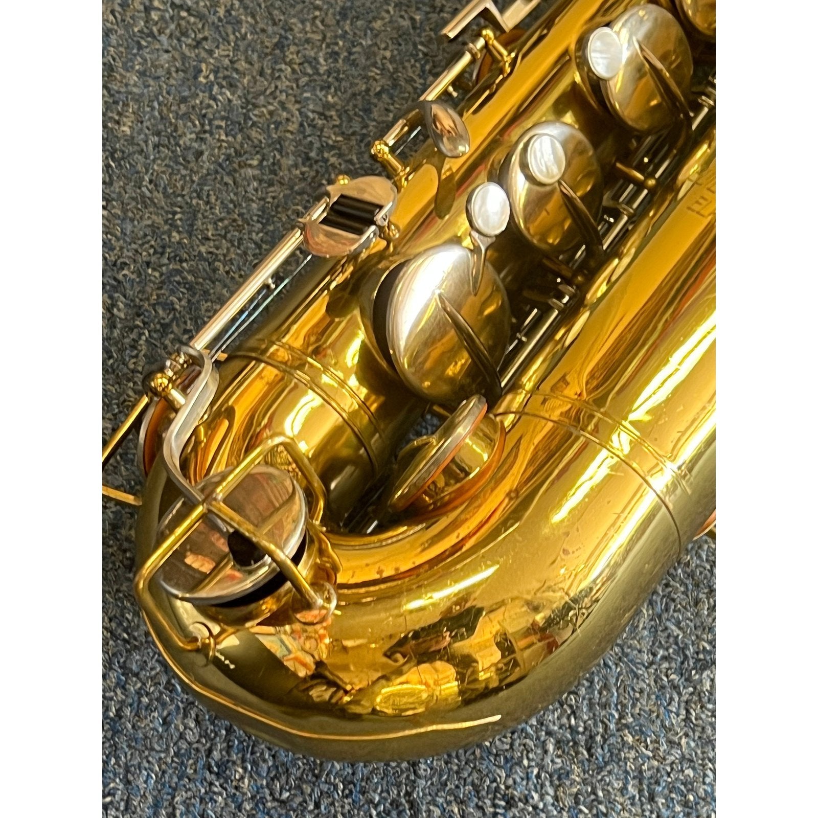 Buescher Elkhart -  Aristocrat Stencil Tenor Saxophone 1960s