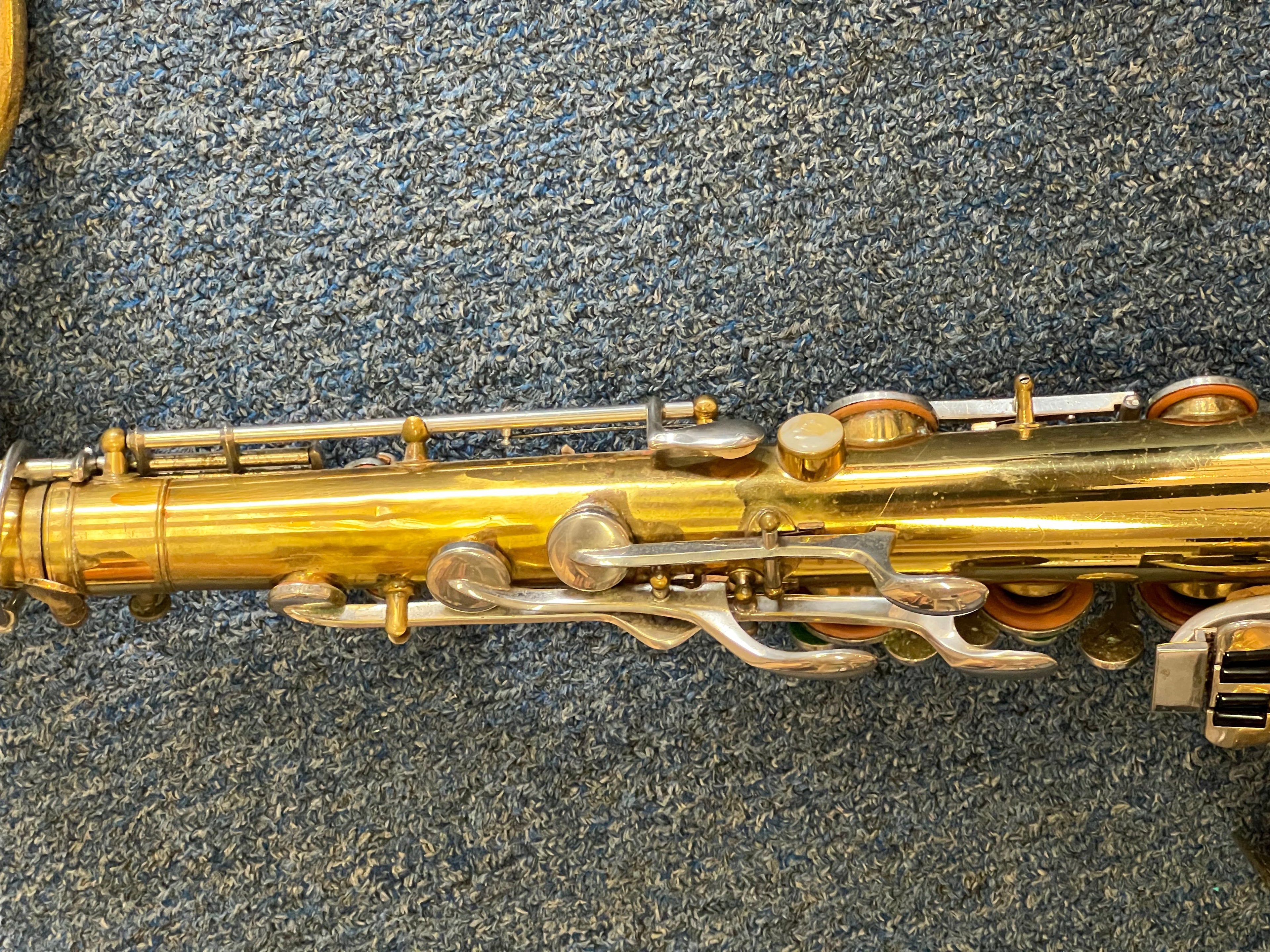 Buescher Elkhart -  Aristocrat Stencil Tenor Saxophone 1960s