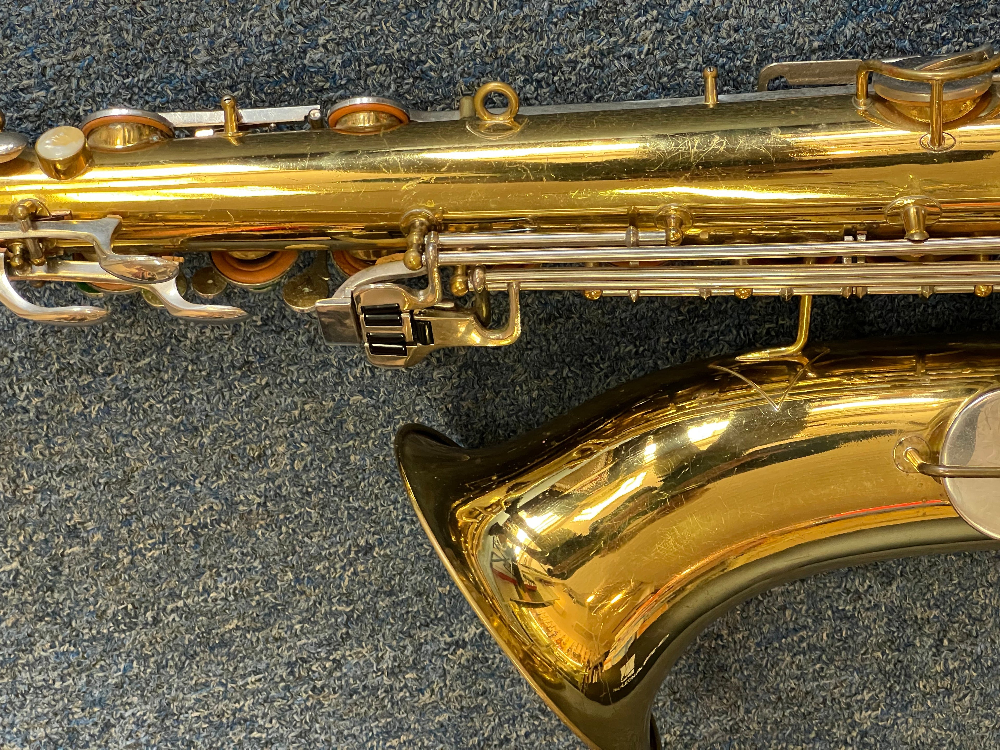 Buescher Elkhart -  Aristocrat Stencil Tenor Saxophone 1960s