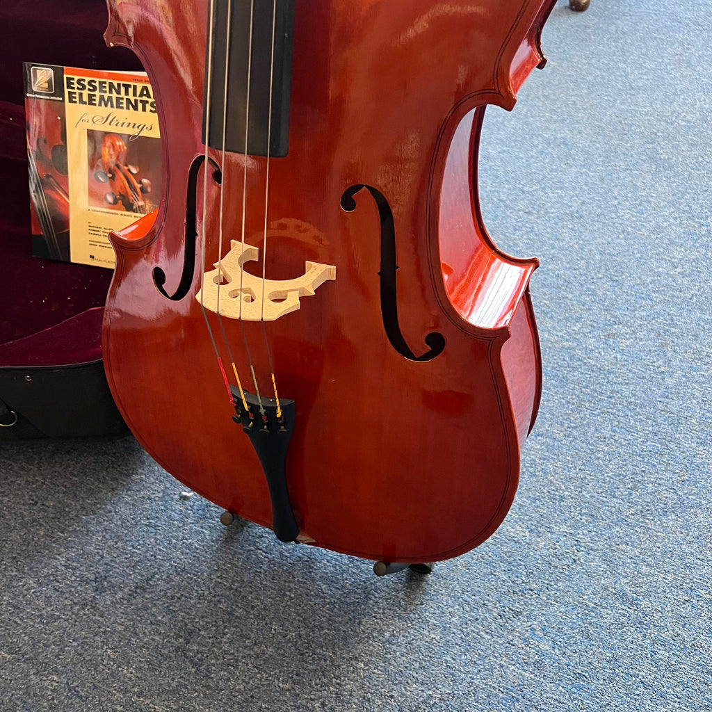 Cecilio CC-100 Cello Outfit with Case bow accessories (used)
