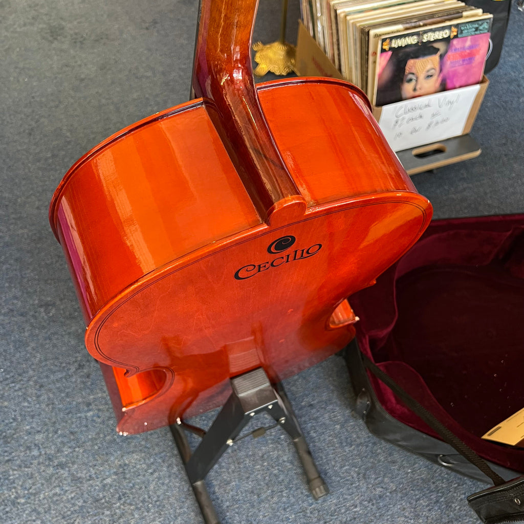 Cecilio CC-100 Cello Outfit with Case bow accessories (used)