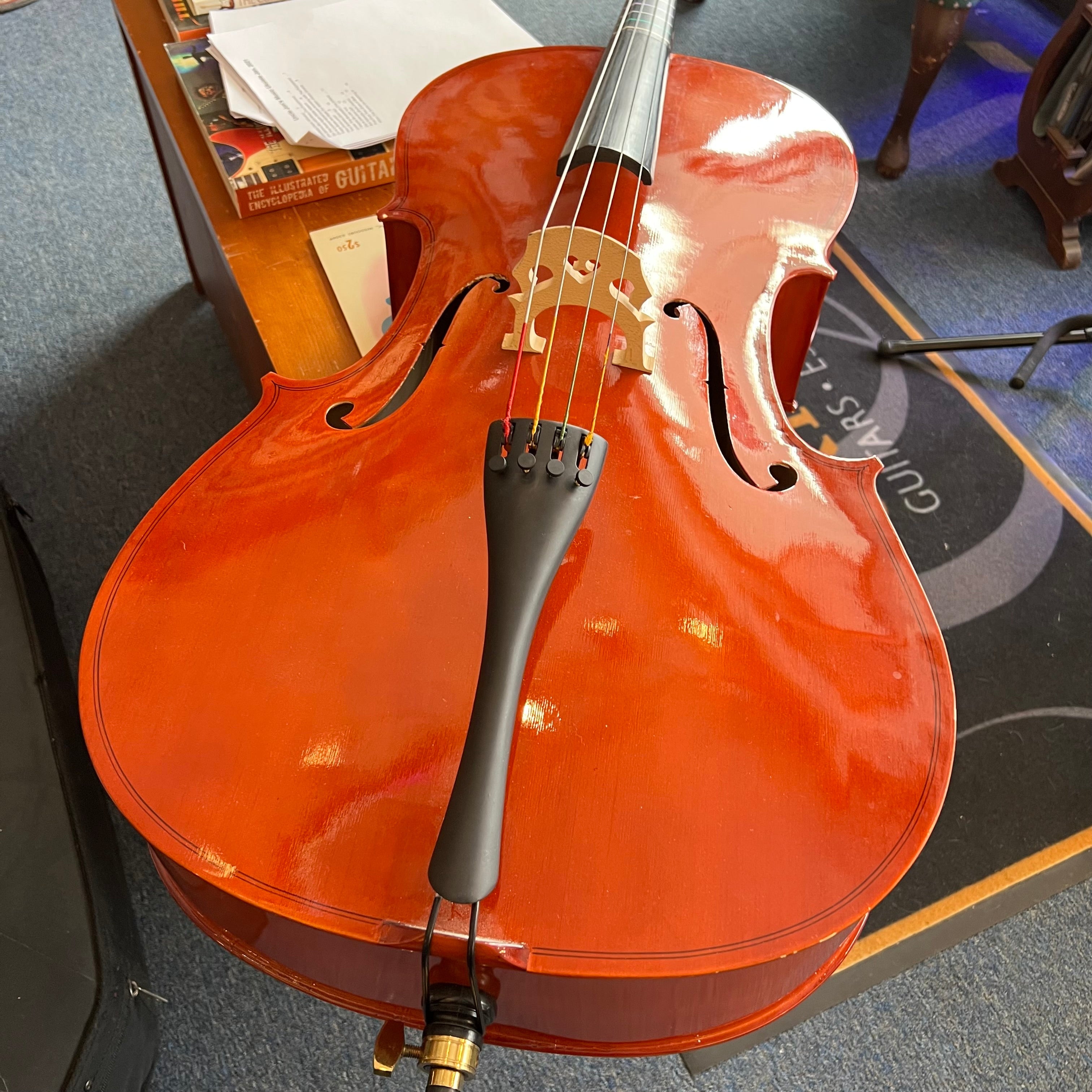 Cecilio CC-100 Cello Outfit with Case bow accessories (used)
