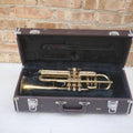 Conn Cornet old for parts or repair or wall hanger