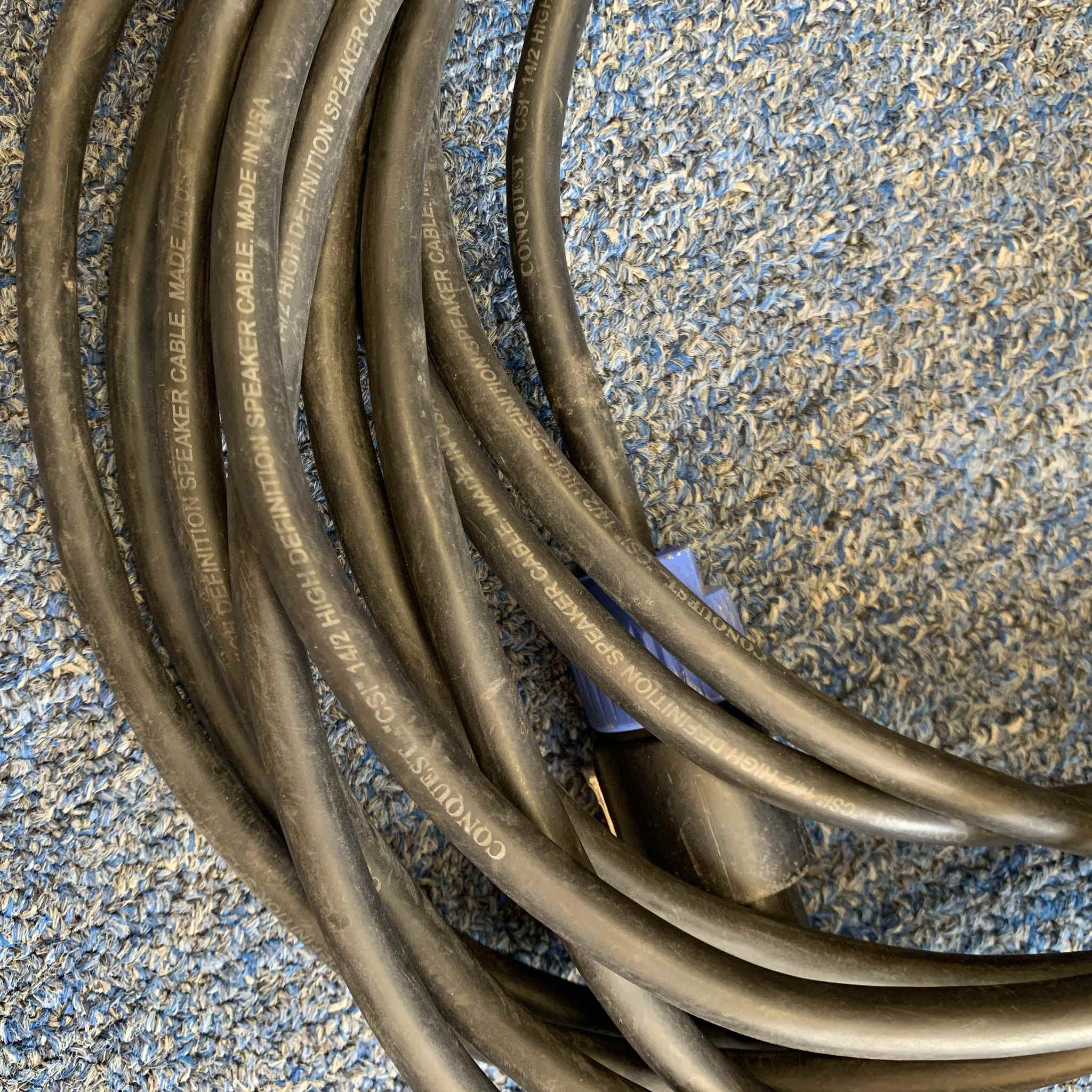 Conquest ‘CSI’ 14/2 High Definition Speaker Cable USA Speakon 22’ (used)
