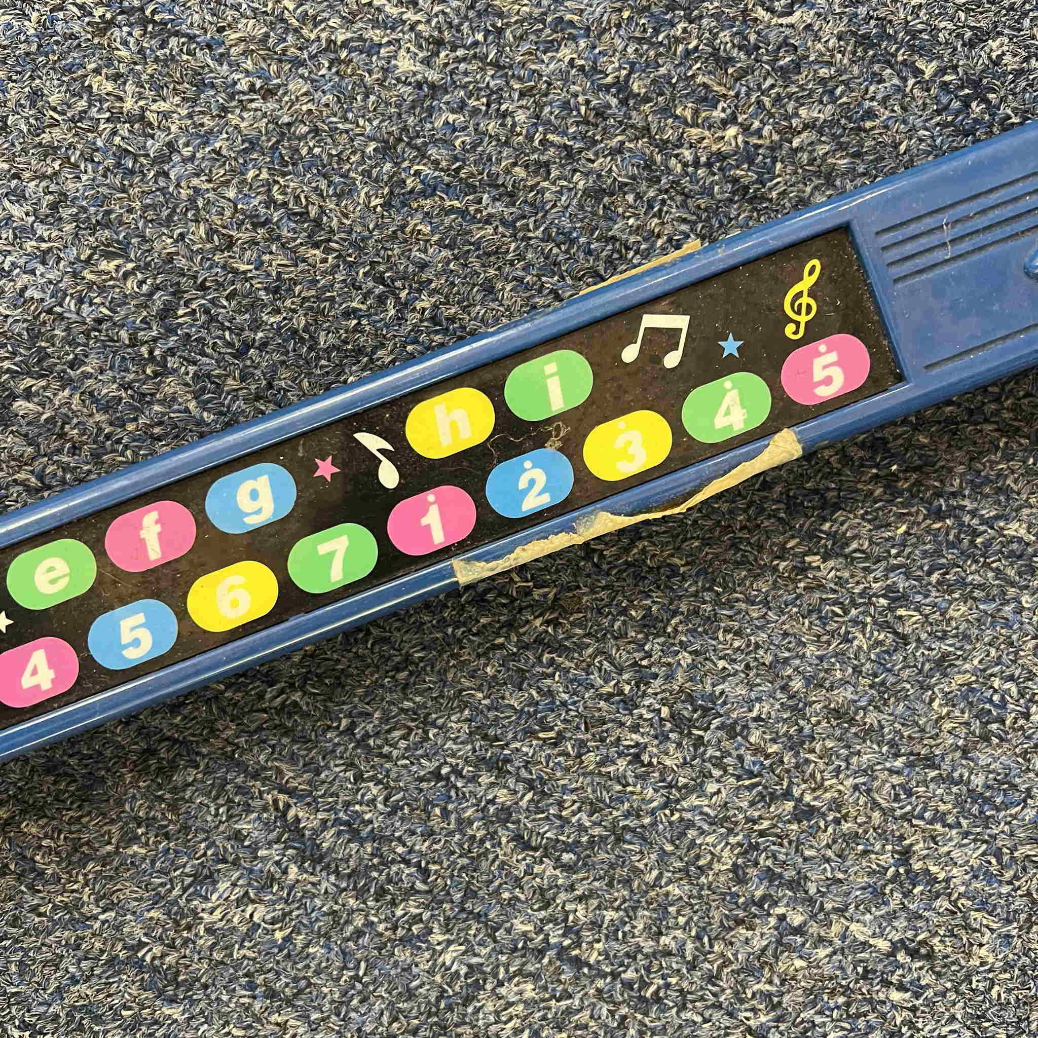 Cool Keys electronic music maker keytar guitar toy 1993