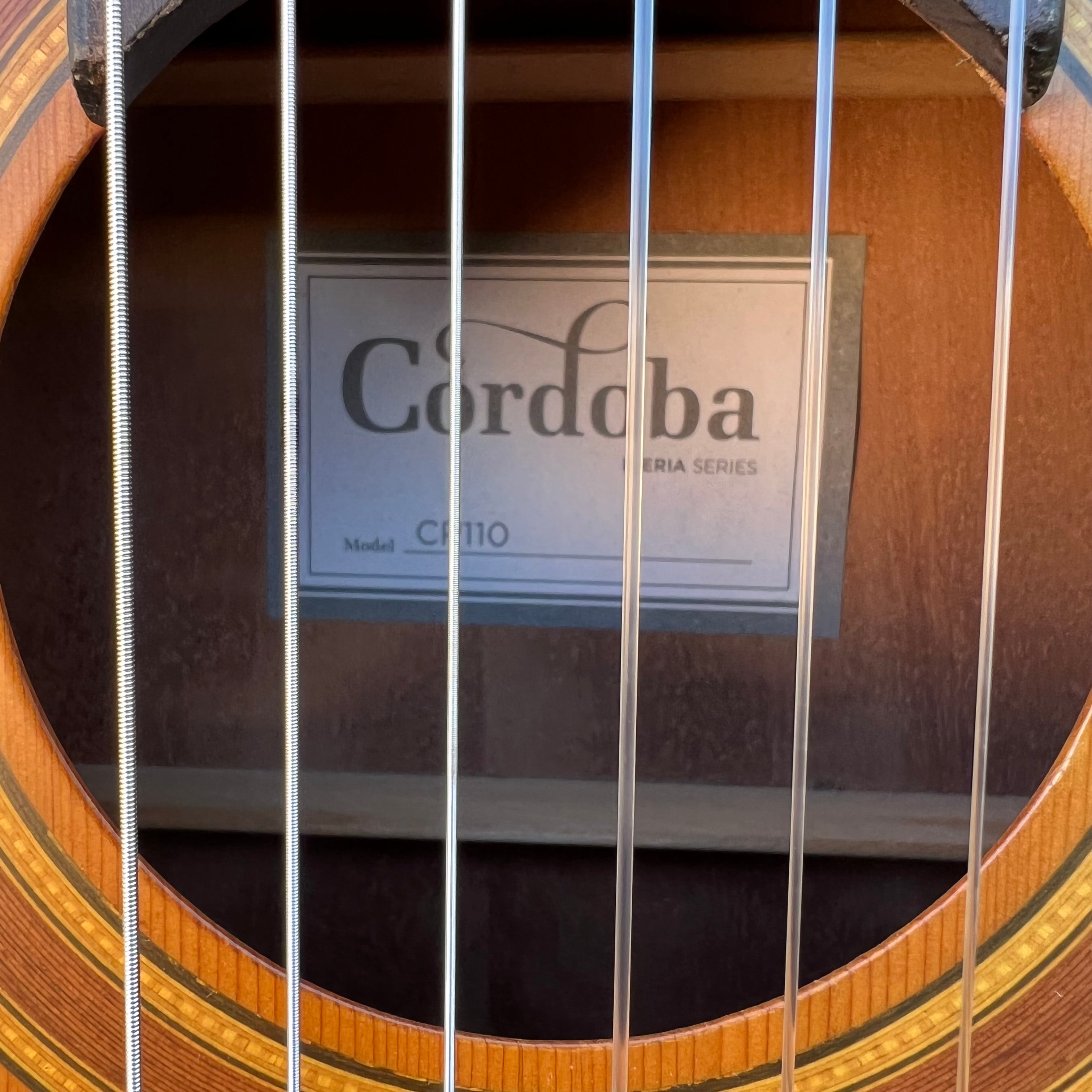 Cordoba CP110 Classical Guitar w/Hard Shell Case Used