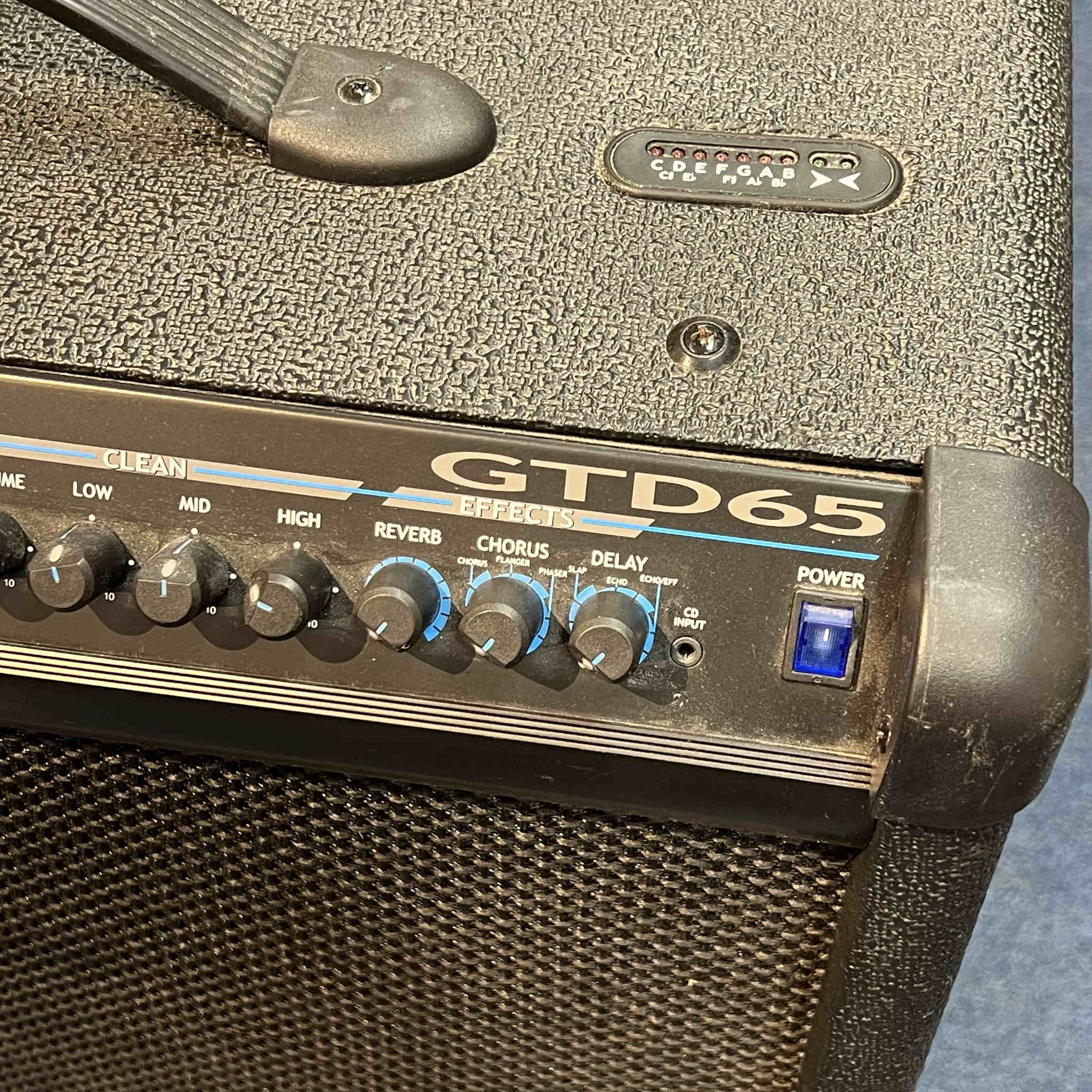 Crate GTD65 Three-Channel Guitar Amplifier with DSP and Channel Tracking (used)