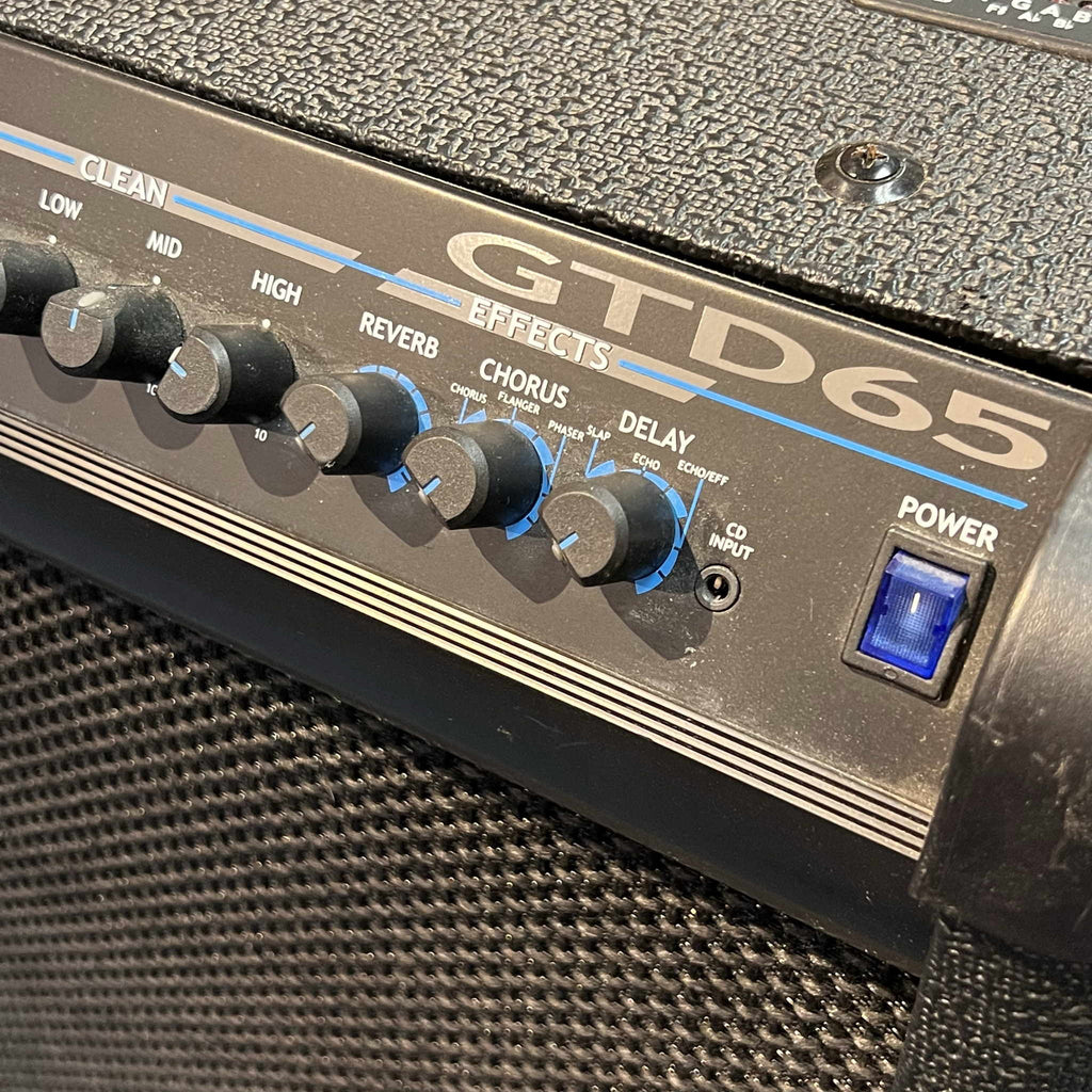 Crate GTD65 Three-Channel Guitar Amplifier with DSP and Channel Tracking (used)
