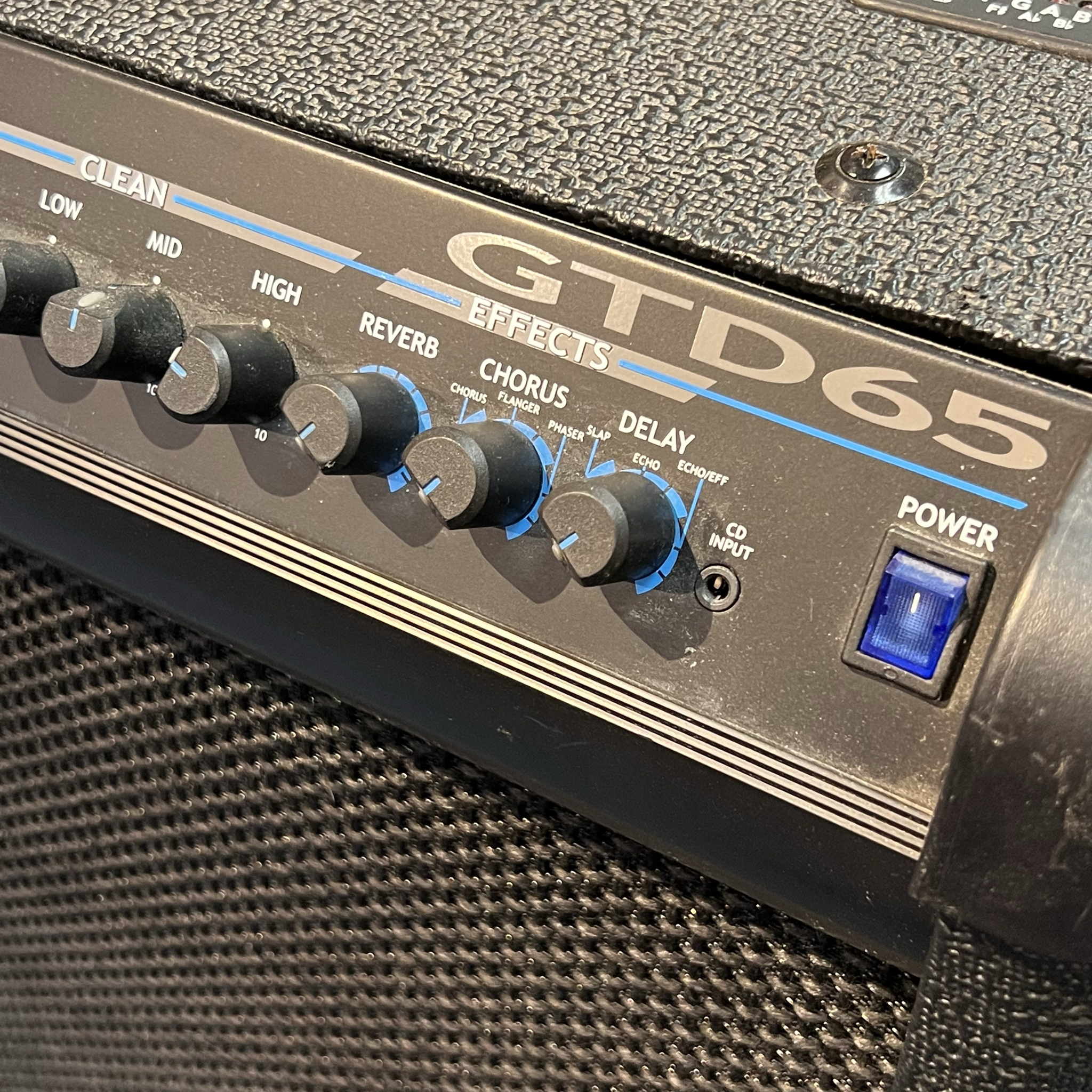 Crate GTD65 Three-Channel Guitar Amplifier with DSP and Channel Tracking (used)