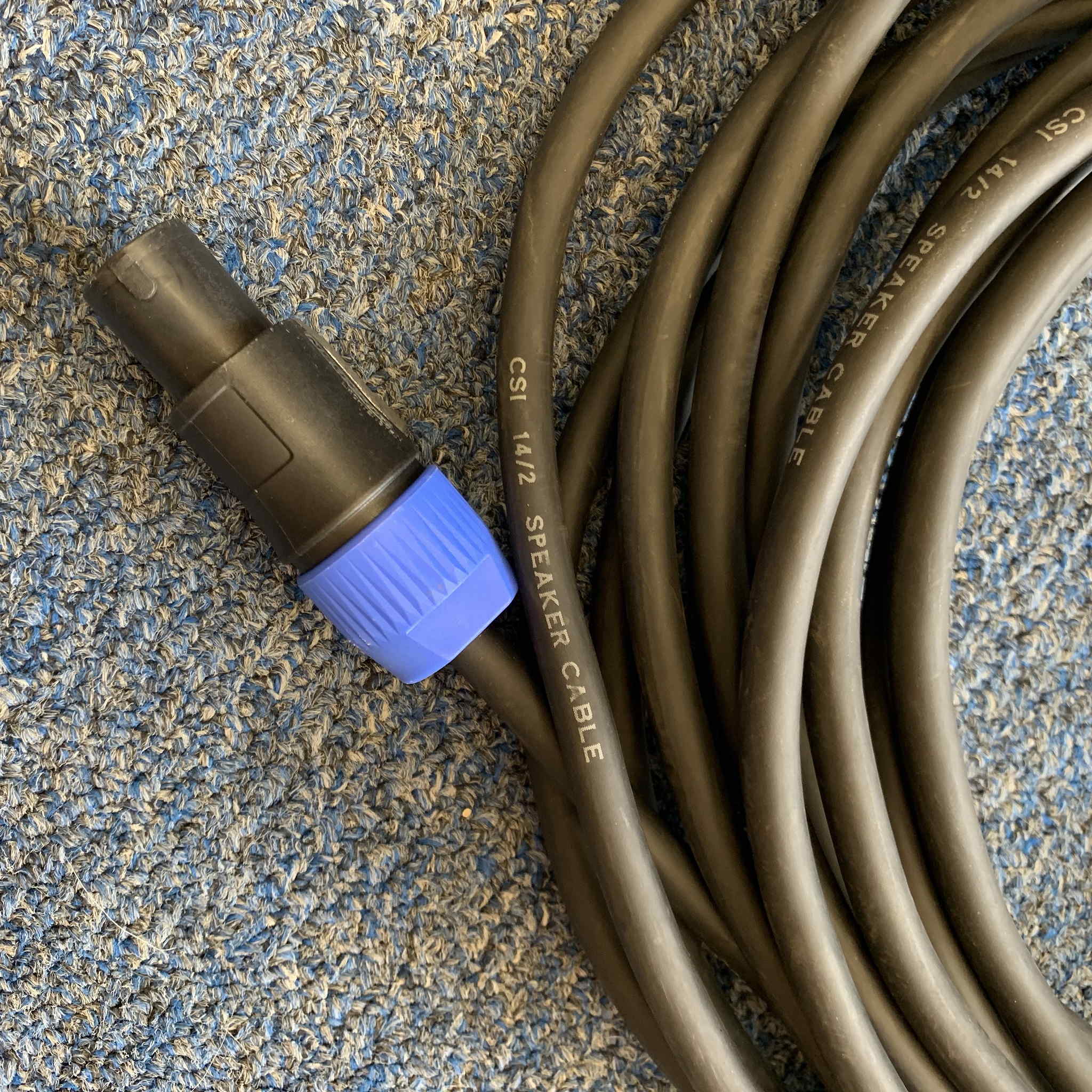 CSI 14/2 Speaker Cable Speakon 30’ (used)