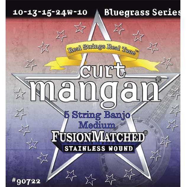 Curt Mangan 5 String Banjo Strings Med