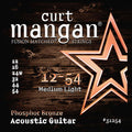 Curt Mangan Acoustic Guitar Strings Phosphor Bronze 12-54