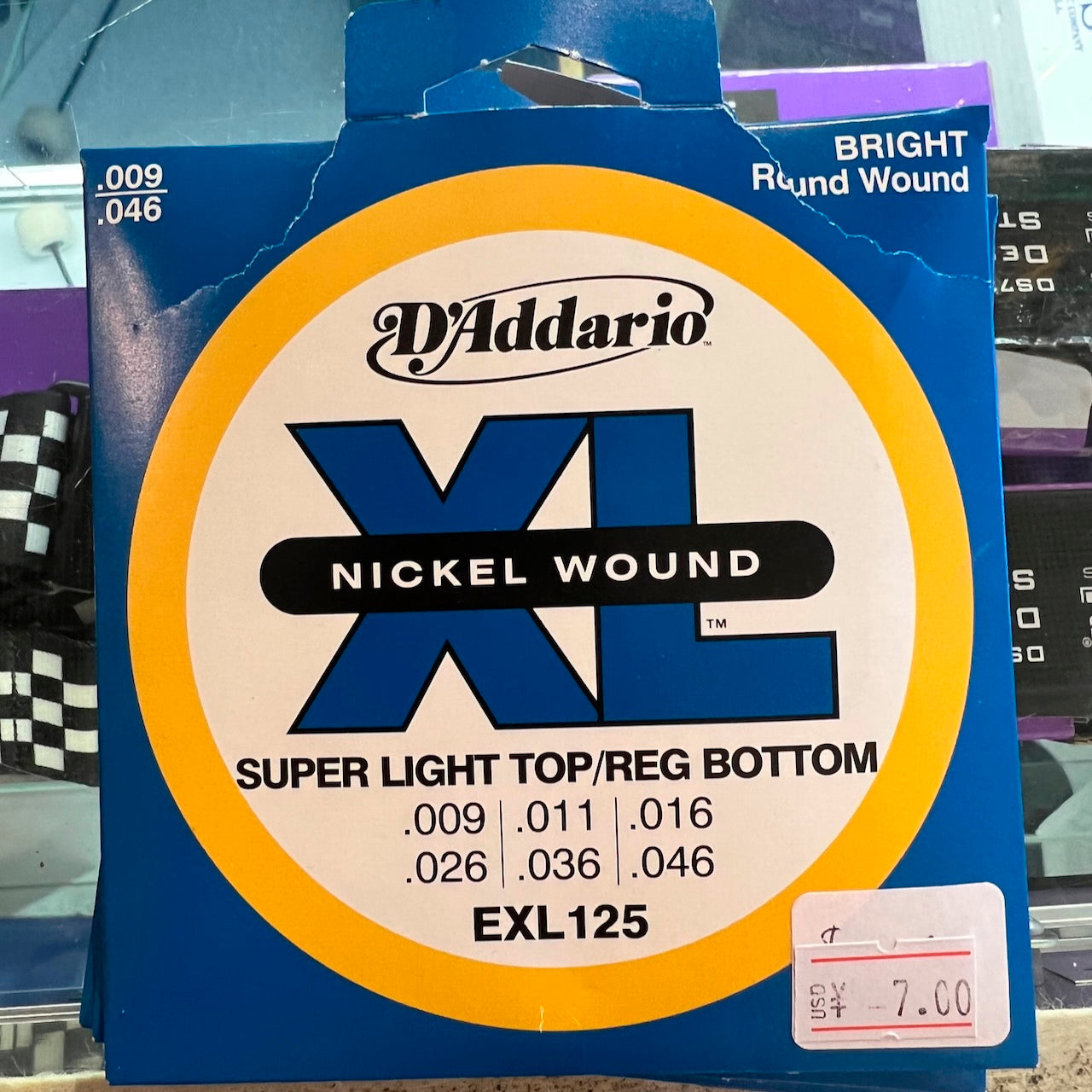 D’Addario EXL125 XL 09-46 Electric Guitar Strings